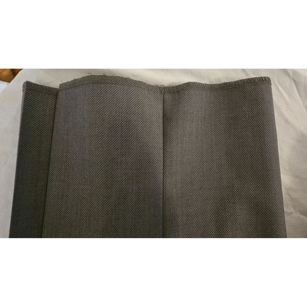 Hart Schaffner Marx 44 Reg New York Wool Suit Dress Pants Unhemmed Gray NWT L529 - Picture 4 of 4
